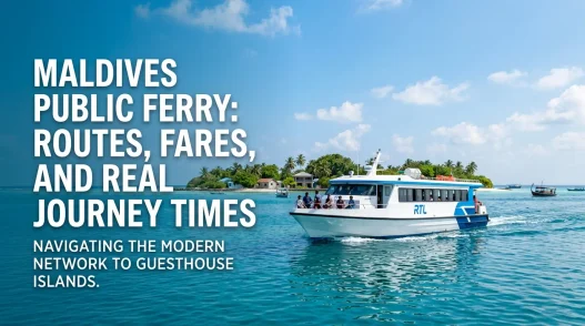 Public Ferries in the Maldives: Two Systems, and Visitors Ride the Old One - foto № 7