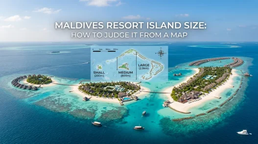 Resort Island Size in the Maldives: Count the Villas, Measure the Island - foto № 1
