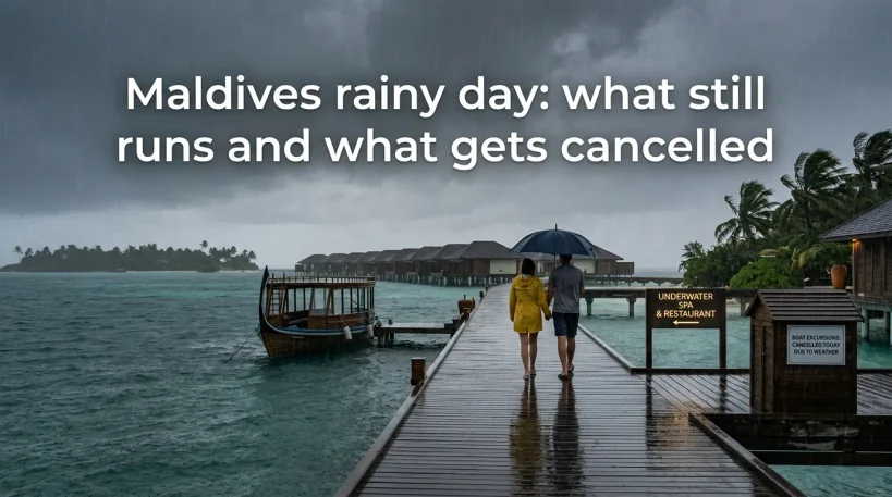 What to Do on a Wet Day in the Maldives: Rain Is Not the Problem - foto № 5